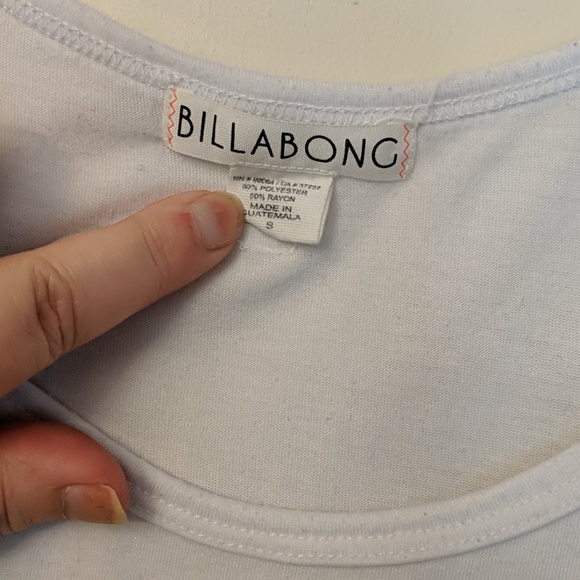 Billabong Cropped Tank Top - Picture 4 of 8